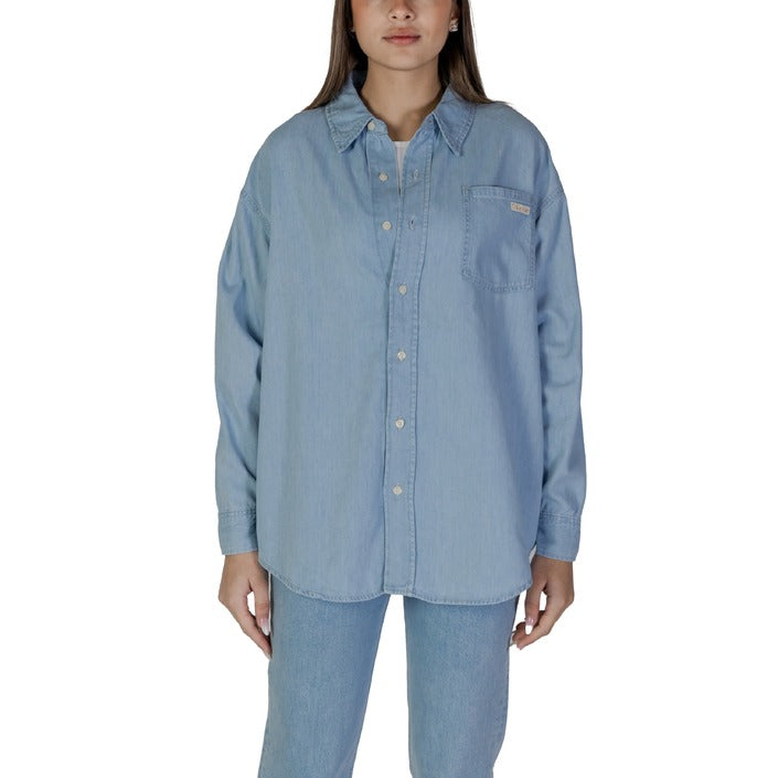 Calvin Klein Jeans Oversized Longsleeve Denim Πουκάμισο