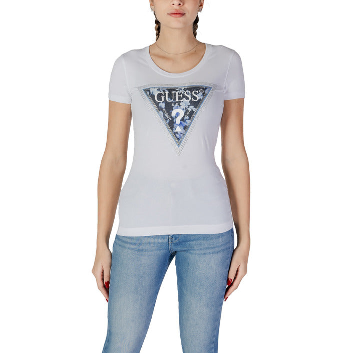 Guess Triangle Flower T-Shirt