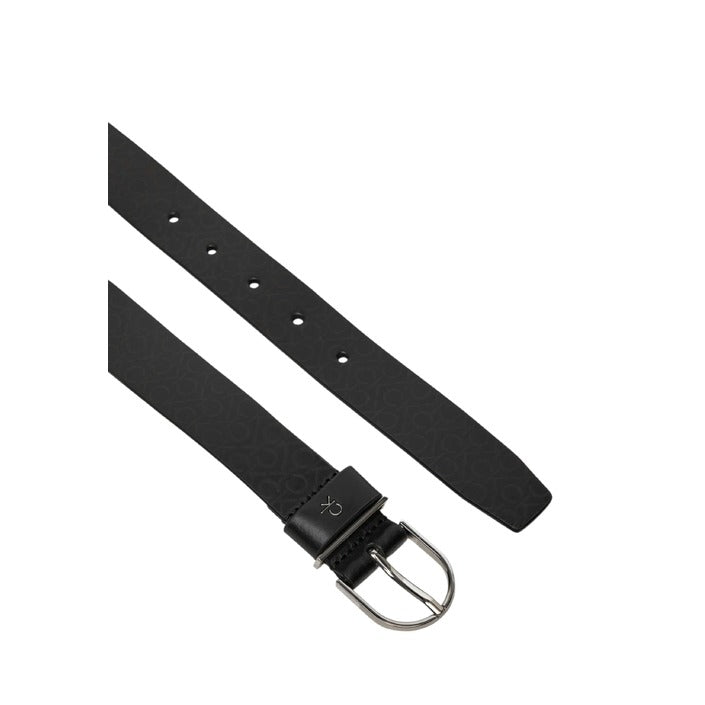 Calvin Klein Δερμάτινη Ζώνη Metal Loop Rnd Bckle