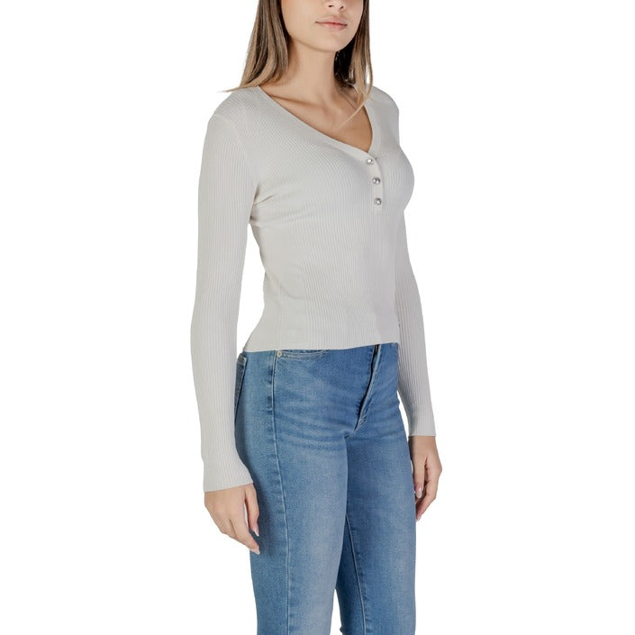Guess Blaire VN LS HENLEY Μπλούζα