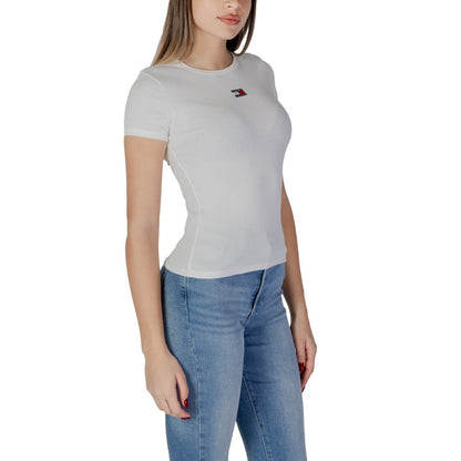 Tommy Hilfiger Jeans Slim Badge Rib Tee T-Shirt