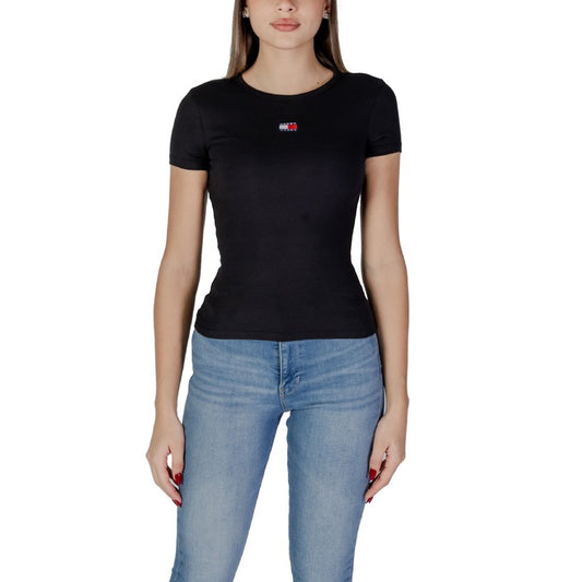 Tommy Hilfiger Jeans Slim Badge Rib Tee T-Shirt
