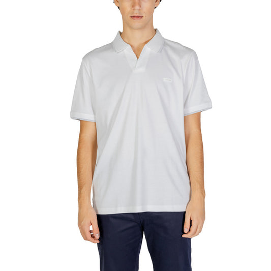Calvin Klein Jeans Smooth Cotton Open Πόλο