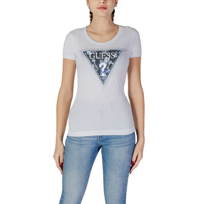 Guess Triangle Flower T-Shirt