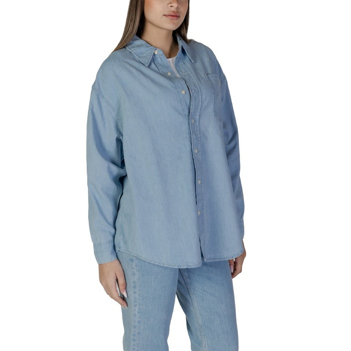Calvin Klein Jeans Oversized Longsleeve Denim Πουκάμισο