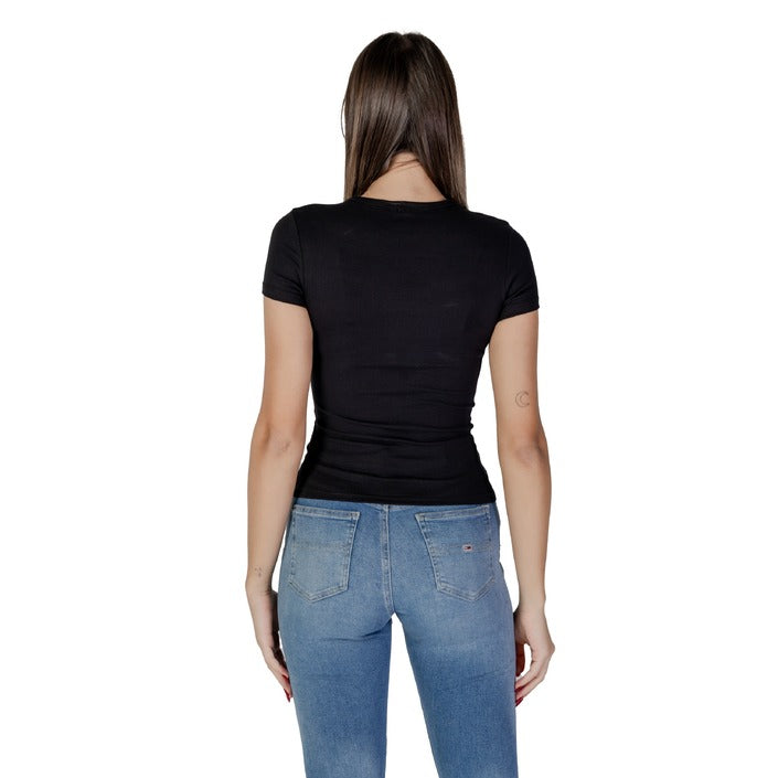 Tommy Hilfiger Jeans Slim Badge Rib Tee T-Shirt