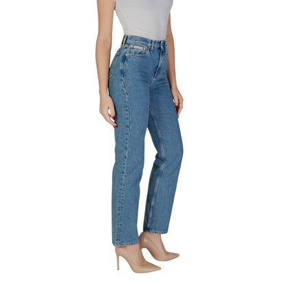Calvin Klein Jeans High Rise Straight Τζιν