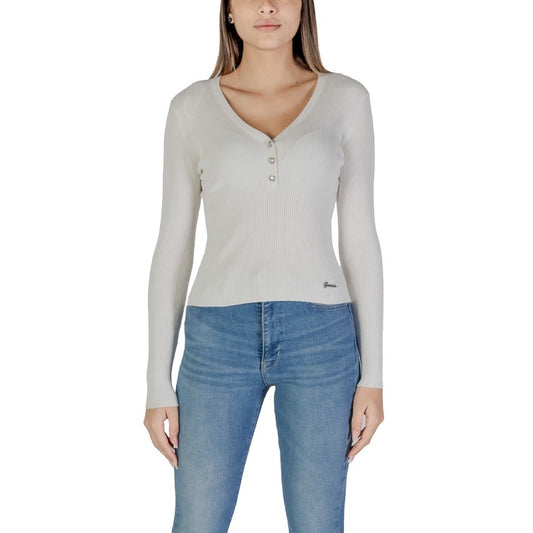Guess Blaire VN LS HENLEY Μπλούζα