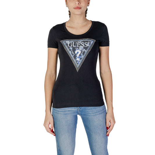 Guess Triangle Flower T-Shirt